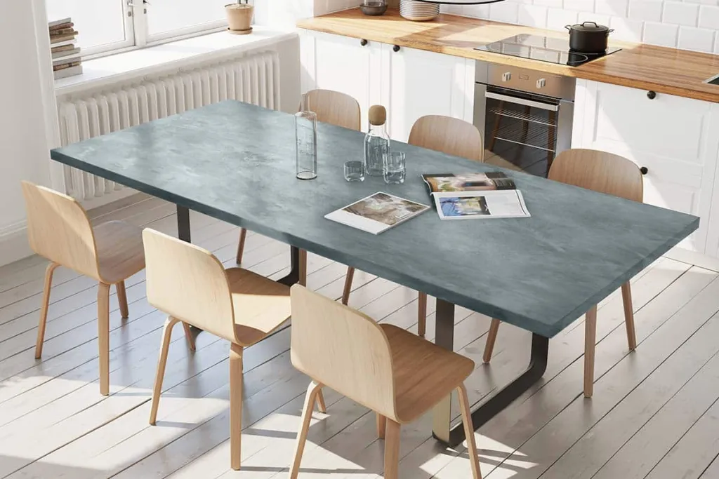 Mikrocement Gulve møbler industri  