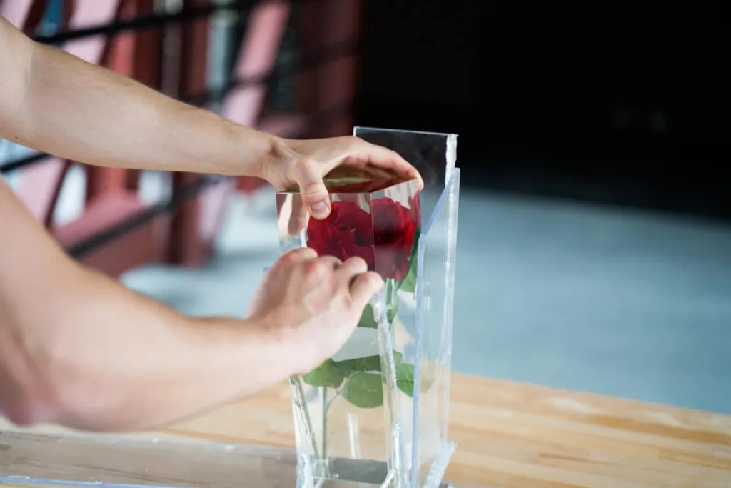 Epoxidharz giessen mit polypropylen