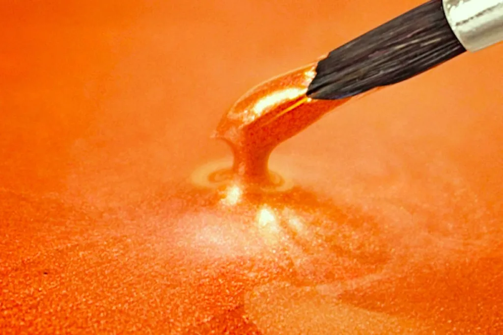 Żywica epoksydowa metaliczna pomarańczowy EP