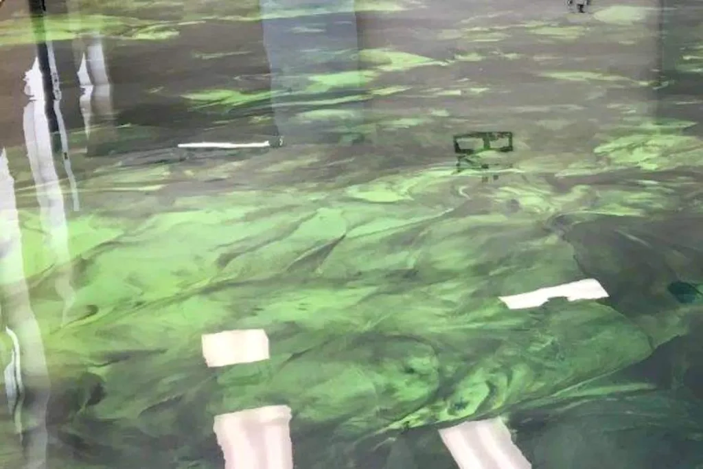 Epoxy Resin Floors Art Resin bahia green Epoxy Resin Floors Art Resin bahia green