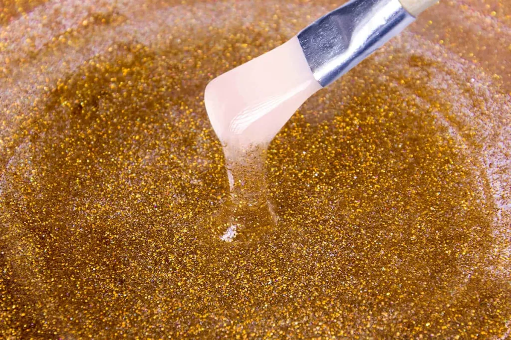 Pigmento de brillantina de Resina epoxi holográfico  