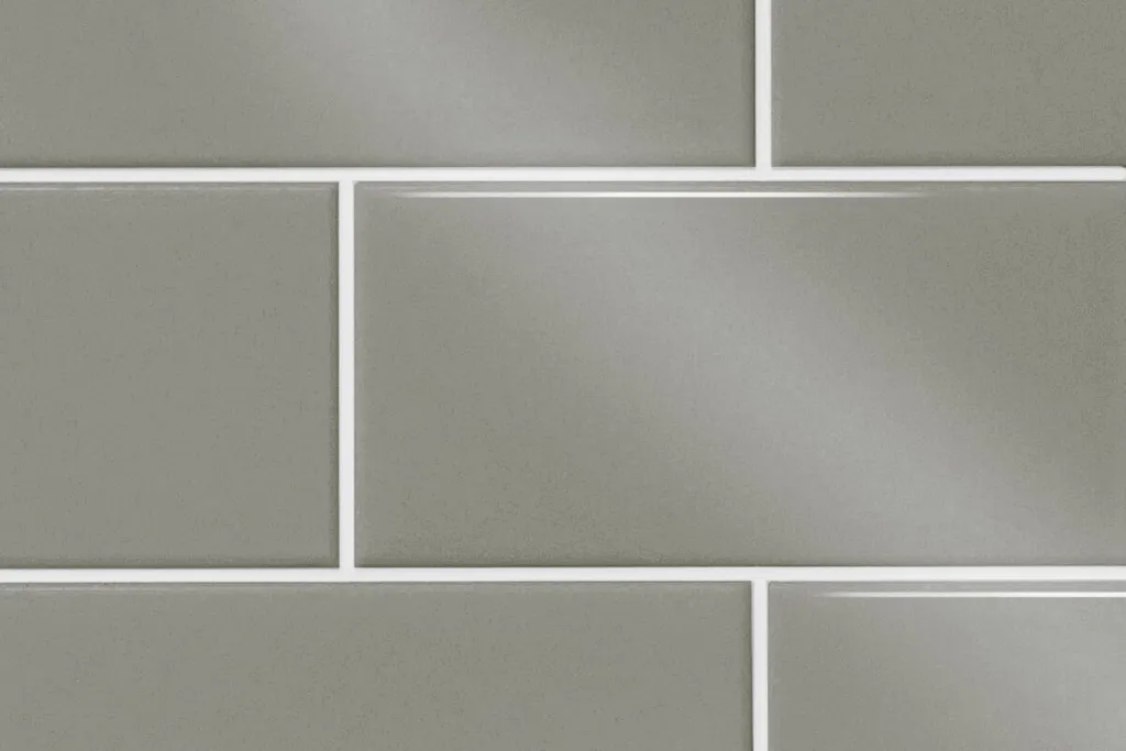 Peinture pour carrelage gris argenté