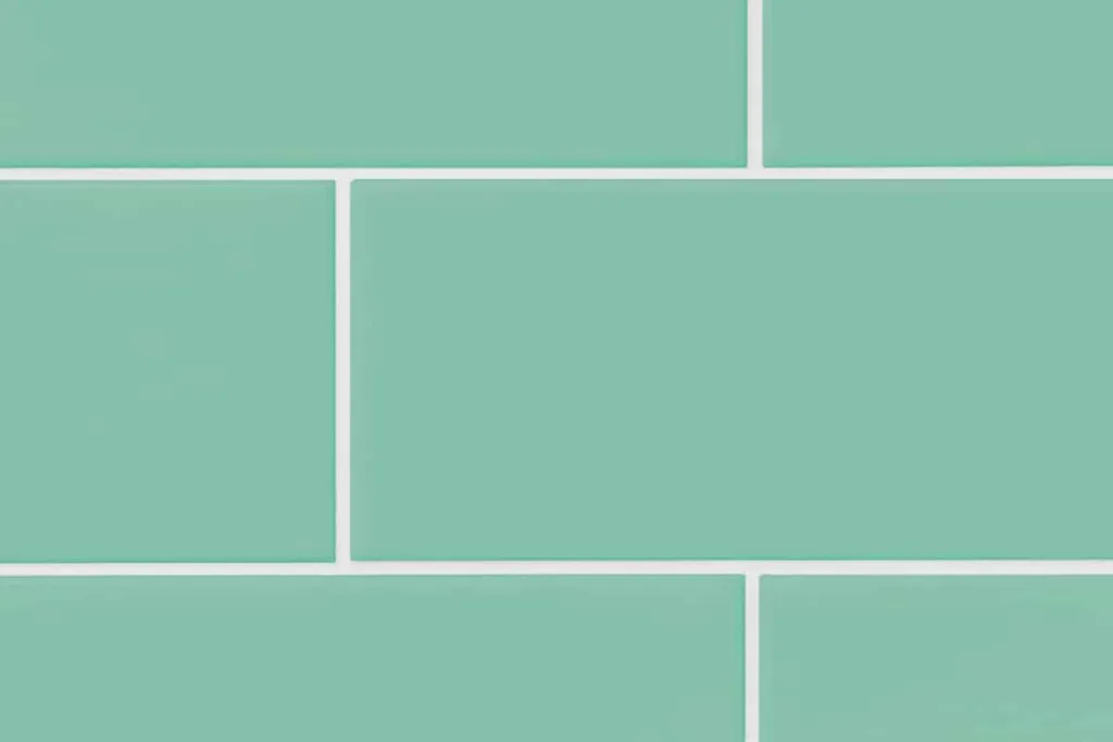 flisemaling Fliselak pastel mint turkis  