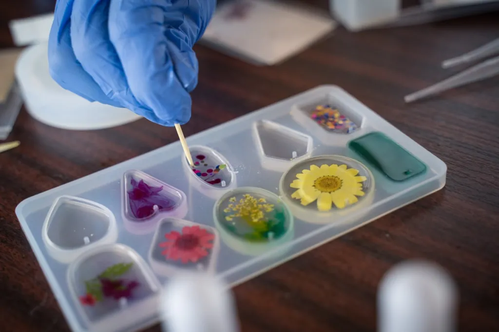 Art Resin pendant diy