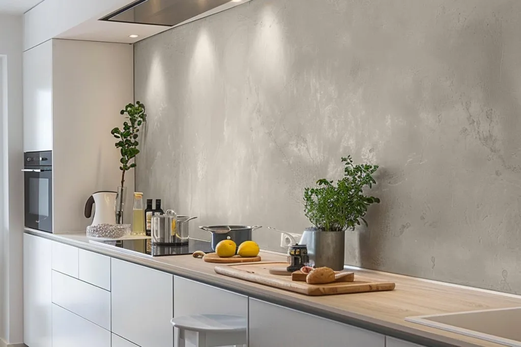 Mikrocemnt Padlók konyha kavics Mikrocemnt Padlók konyha kavics