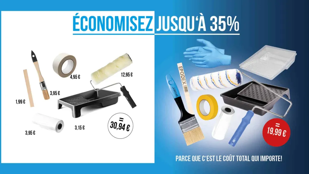 Accessoires peinture pour béton Accessoires peinture pour béton