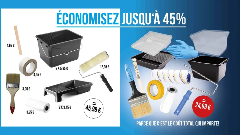 Accessoires peinture pour béton Accessoires peinture pour béton