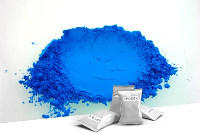 NEON BLUE Neon blå Epoxyharpiks Maling pigment
