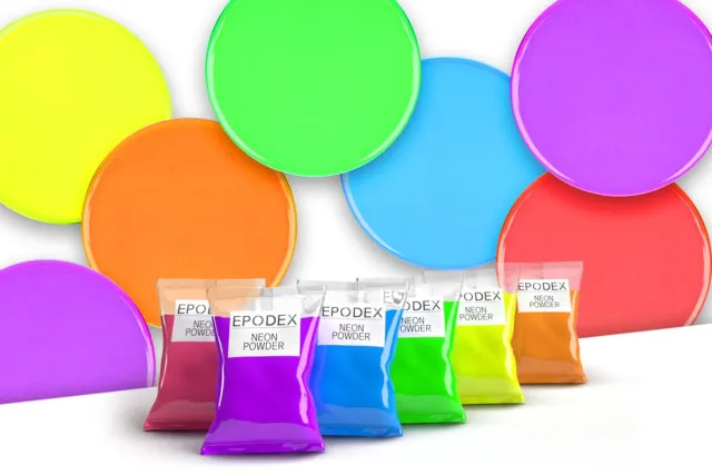 Neon pulver Epoxyharpiks sæt  