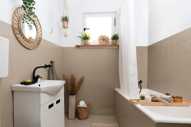 EPODEX® 2K TILE PAINT | Vernice Per Piastrelle | Set Di Accessori | 45 Colori Bianco Colorato | Inodore Senza Solventi, Resistente All'abrasione, Sconto Quantità 1,8-60 Kg - Foto 5