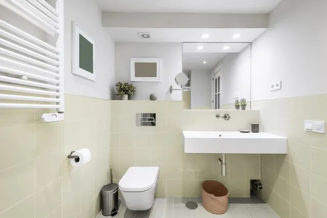 EPODEX&reg; 2K TILE PAINT | Vernice Per Piastrelle | Set Di Accessori | 45 Colori Bianco Colorato | Inodore Senza Solventi, Resistente All'abrasione, Sconto Quantit&agrave; 1,8-60 Kg