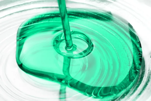 Transparent Green Epoxidová pryskyřice průhledná zelená zelená