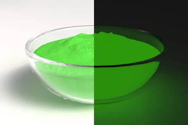 GREEN - GLOW IN THE DARK Glød i mørket grøn