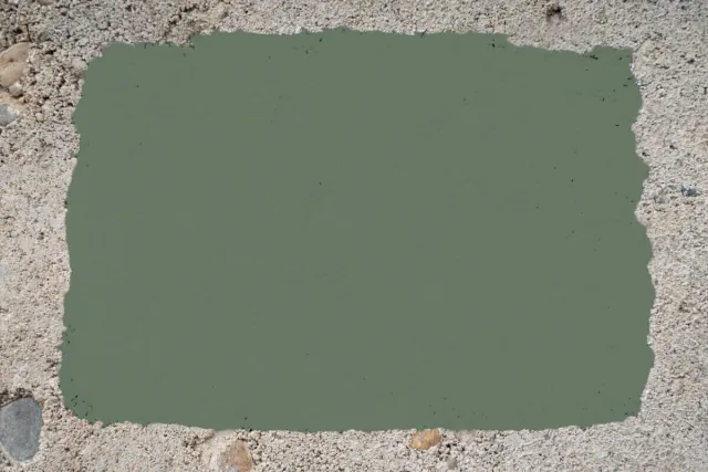 Salbei Beton farbe Beton salbei