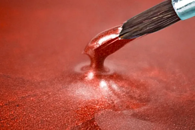 Wine Red - Metallic Resina Epoxi metálica vino tinto
