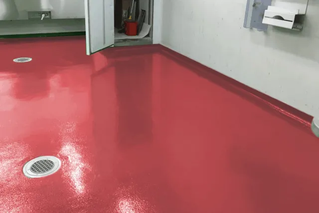 RAL purpurowo-czerwony EPODEX powłoka podłóg kielnią RAL purpurowo-czerwony EPODEX powłoka podłóg kielnią