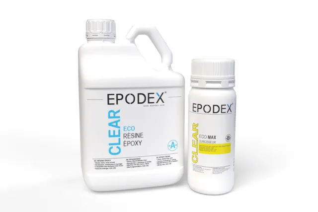 Résine époxy ECO composants A Système B Max