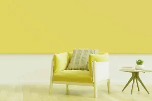 Concrete Paint wall lemon