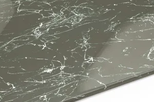 Arbeitsplatte Bodenbelag marble betongrau weiss