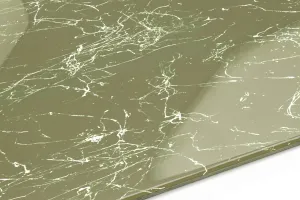 piano di lavoro Rivestimento pavimento marmo Oliva Grigio bianco