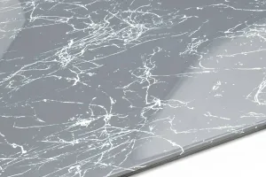 countertop Floor Coating marble Silver grey white