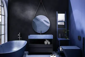 Intense anthracite brush effect wandfarbe