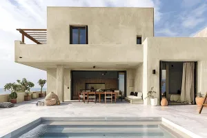 Pisos de Microcimento externos marfim 