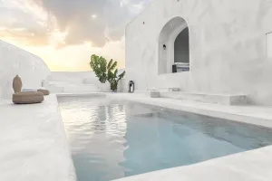 Podłogi z mikrocementu ściana na zewnątrz