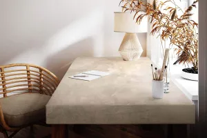 Béton ciré sols meubles sable