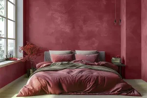 Microcement Floors wall purple