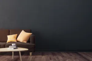 Peinture pour béton mur minuit