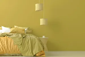 Farba betonowa ściana ochra żółta