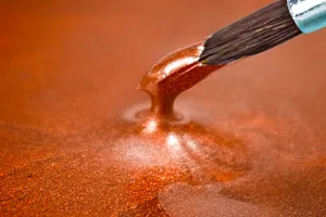 Resina Epossidica metallica rosso bronzo