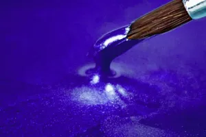 Żywica epoksydowa metaliczna szafirowy niebieski