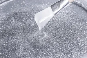 Żywica epoksydowa pigment brokatowy srebrny