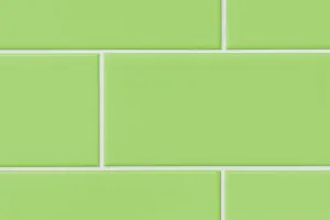 Vernis pour carrelage pastel vert jaune