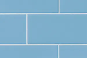 Vernis pour carrelage pastel bleu clair