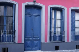 Peinture bois vernis acrylique bleu ciel