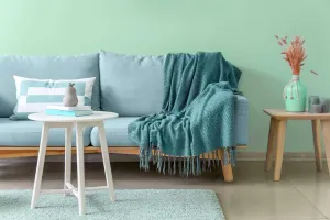 Pittura per pareti interna turchese menta  