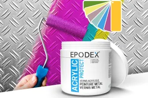 Vernis acrylique peinture métal toutes couleurs